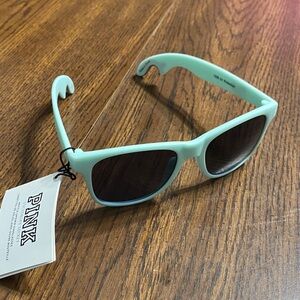 “5/$20” Victoria’s Secret baby blue sunglasses with built in bottle opener